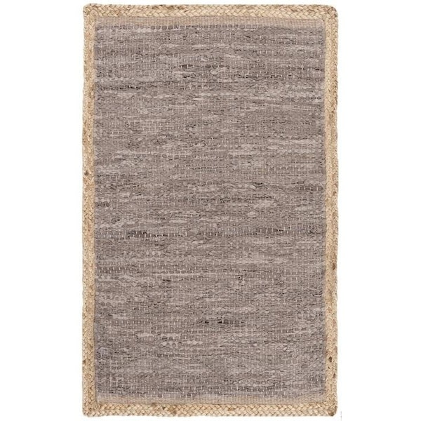 Safavieh Cape Cod 5 x 8 ft. Rectangle Area Rug Light Grey & Natural CAP901G-5 - main